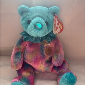 Ty Beanies - The Birthday Beanies Collection - December - Torquoise